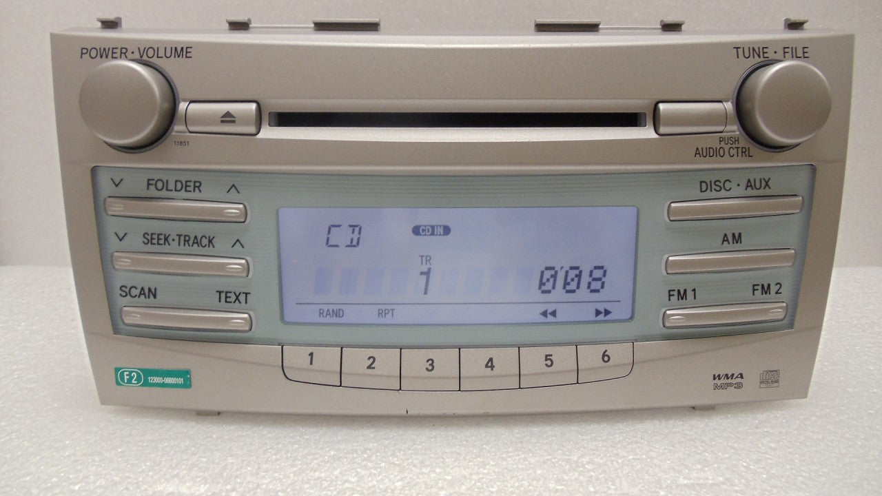 2007 2008 2009 2010 2011 Toyota Camry Radio CD Player Stereo 11851