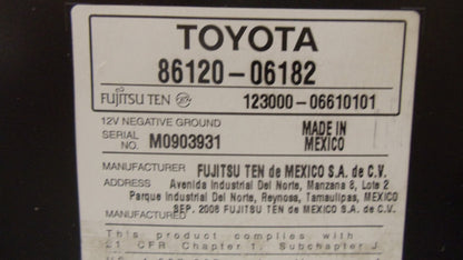 2007 2008 2009 2010 2011 Toyota Camry Radio CD Player Stereo 11851