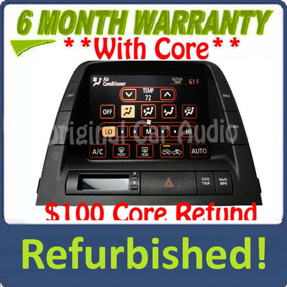 2006 - 2009 Refurbished Toyota Prius Information Energy Center Screen