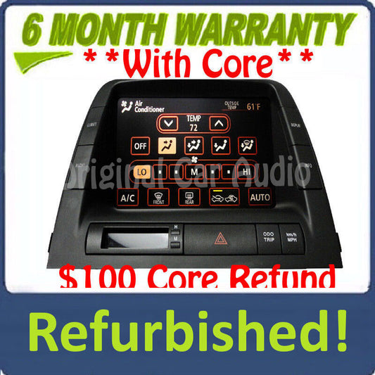 2006 - 2009 Refurbished Toyota Prius Information Energy Center Screen
