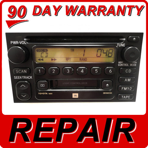 REPAIR SERVICE FIX Toyota JBL Radio Single CD Player OEM