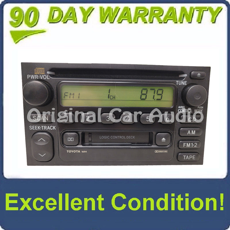 1990 -2002 Toyota Radio CD  and Cassette Player