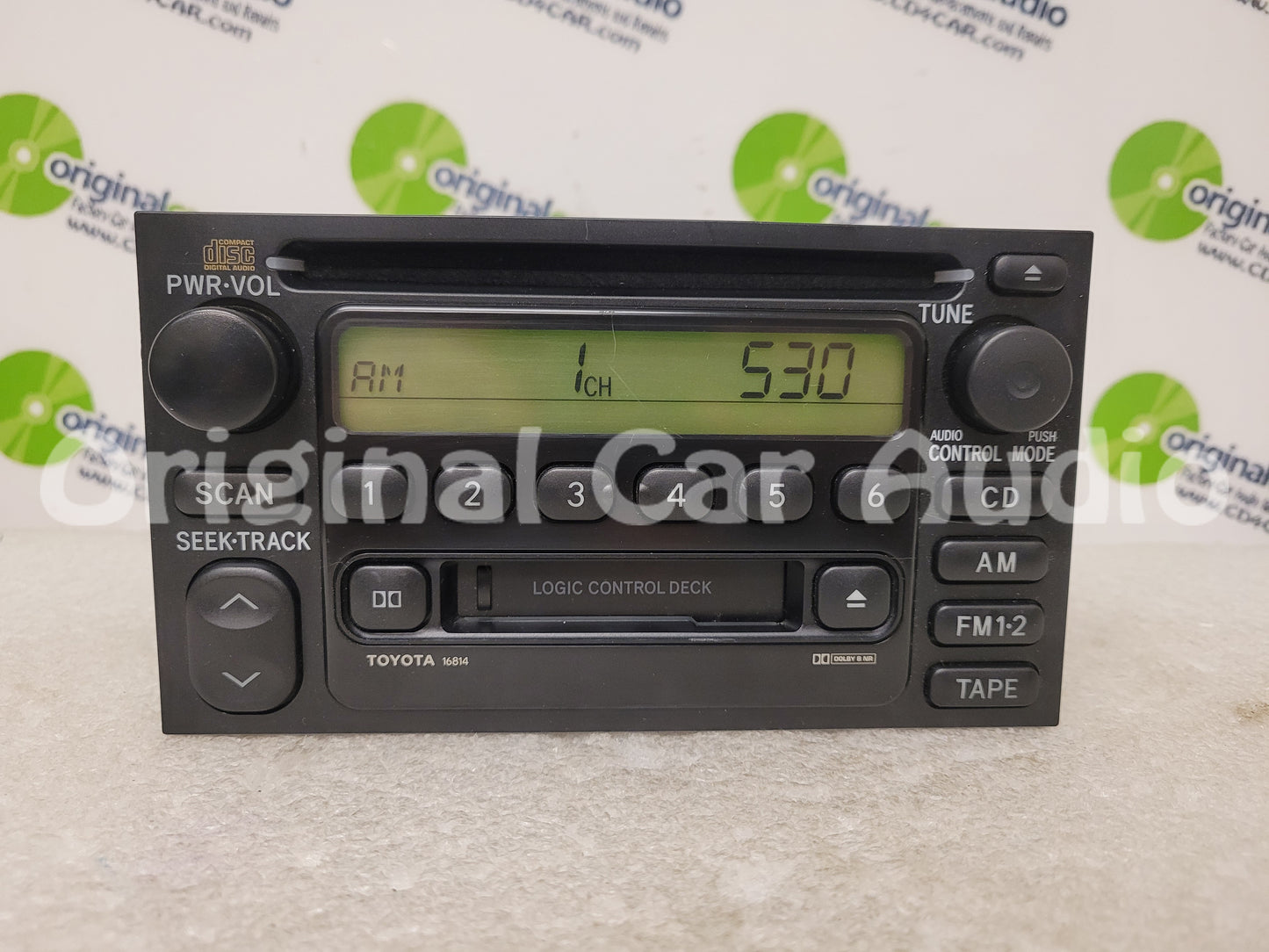 1990 -2002 Toyota Radio CD  and Cassette Player