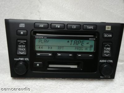 2000 2001 2002 2003 2004 Toyota AVALON JBL Radio Tape CD Player 00 01 02 03 04 16824 86120-AC091