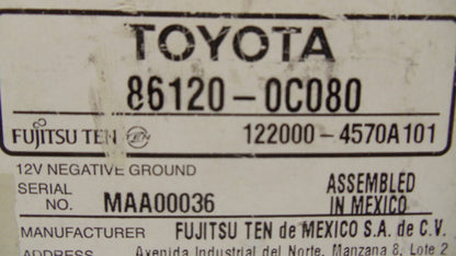2003 2004 2005 2006 Toyota OEM Sequoia Tundra Radio Receiver Tape CD Player 16836