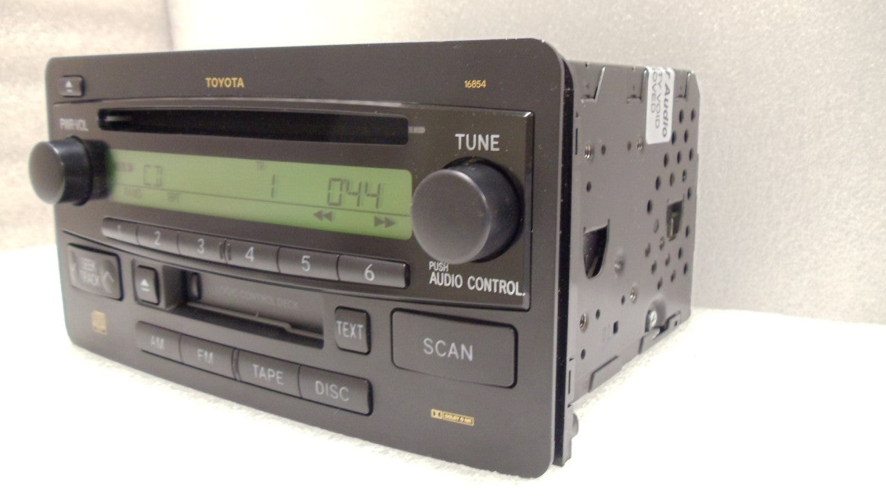 2003 - 2007 Toyota Sequoia Tundra OEM AM FM Radio Tape CD Player Receiver 16854