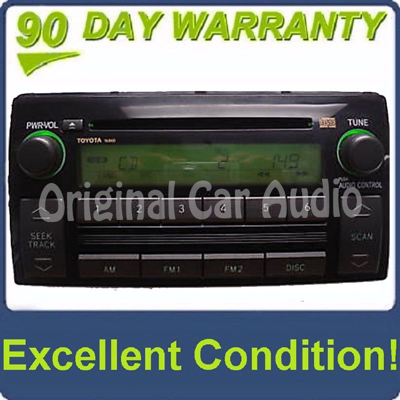 Toyota Camry Radio and CD Player 86120-AA160 2005-2006
