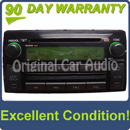 Toyota Camry Radio and CD Player 86120-AA160 2005-2006
