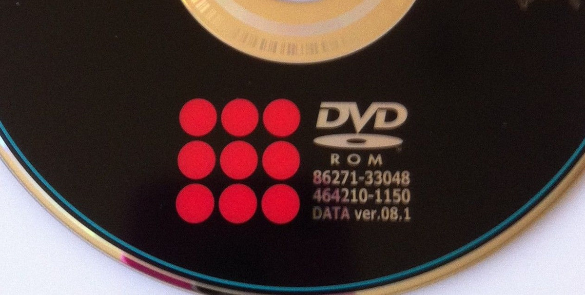 Toyota Lexus Navigation Map DVD 86271-33048 DATA Ver. 08.1 U23