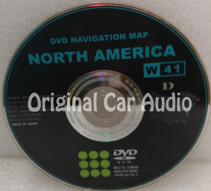 Toyota Lexus Navigation Map DVD 86271-33044 DATA Ver. 04.2 W41
