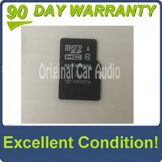 Toyota 4Runner Rav4 OEM GPS Navigation Micro SD Card 86271-35012