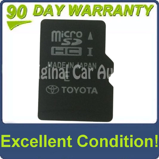 Toyota Camry Highlander Rav4 OEM GPS Navigation Micro SD Card 86271-0E181