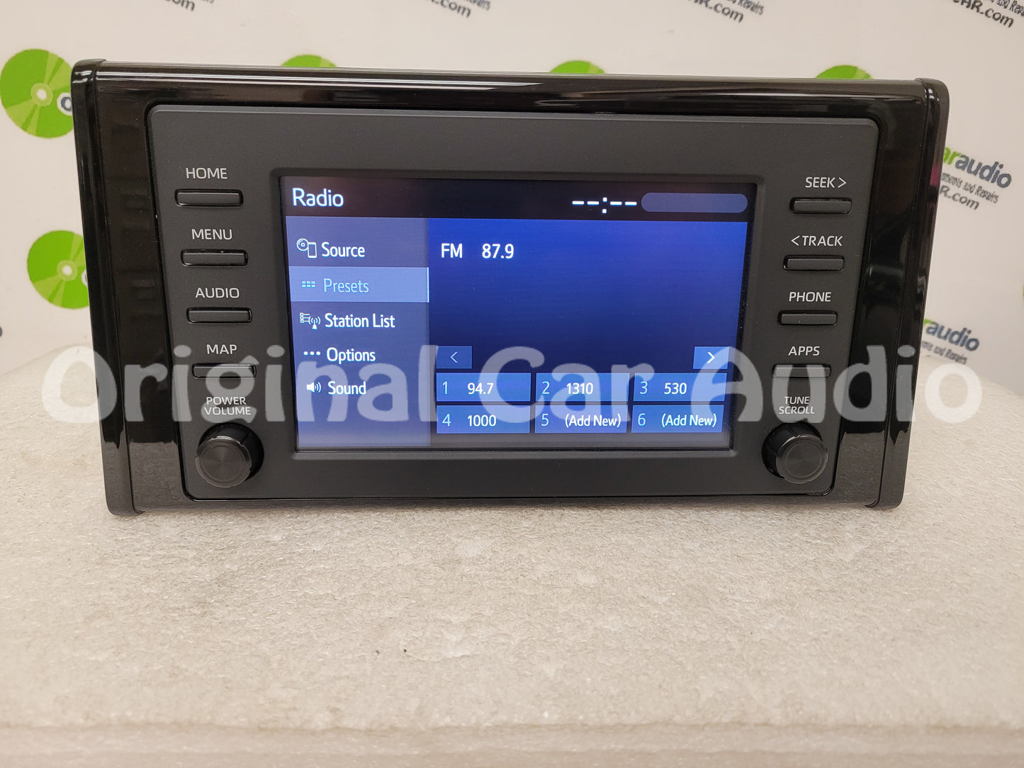 2019 - 2020 Toyota Rav4 OEM Navigation Touchscreen Display AM FM XM Radio