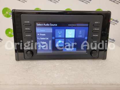 2019 - 2020 Toyota Rav4 OEM Navigation Touchscreen Display AM FM XM Radio