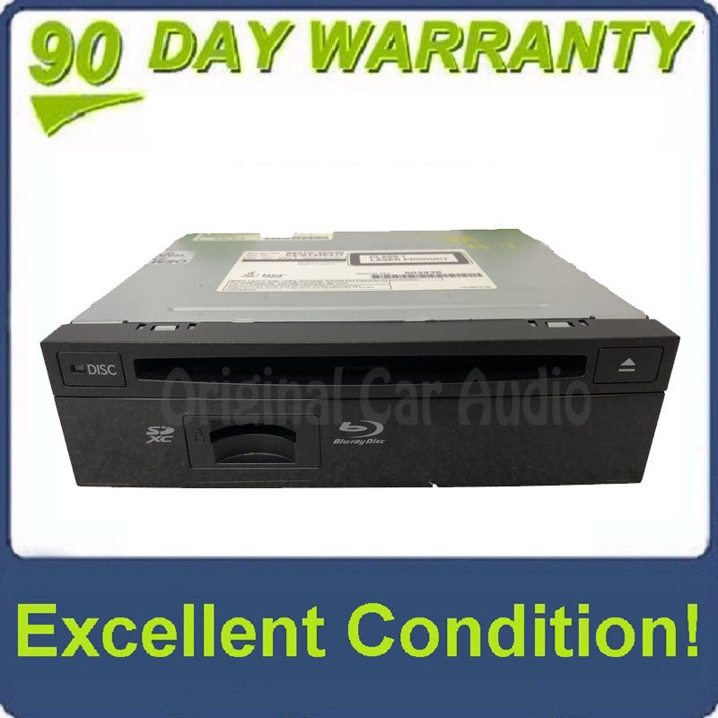 2015 - 2019 Toyota Sienna OEM Blu-Ray Disc DVD Video SD Card Receiver Player