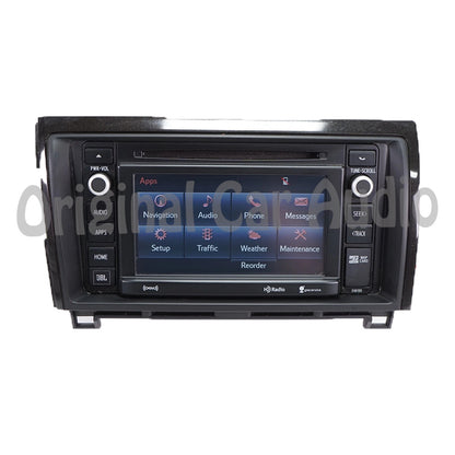 2013 - 2016 Toyota Sequoia Tundra OEM Radio Navigation Radio with Bezel