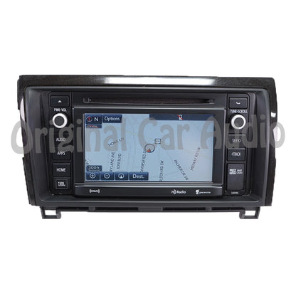 2013 - 2016 Toyota Sequoia Tundra OEM Radio Navigation Radio with Bezel
