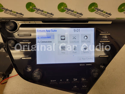 2018 - 2020 Toyota Camry OEM Navigation Touchscreen Display Gracenote Entune AM FM HD Radio