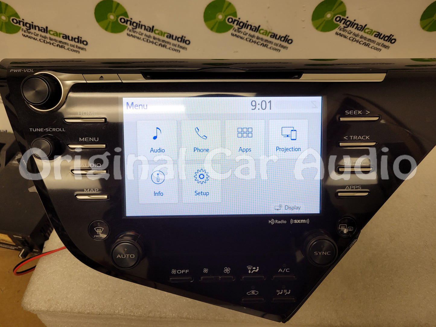 2018 - 2020 Toyota Camry OEM Navigation Touchscreen Display Gracenote Entune AM FM HD Radio