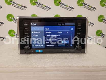 19 20 Toyota Rav4 OEM Navigation Touchscreen Display Gracenote Entune AM FM XM HD Radio