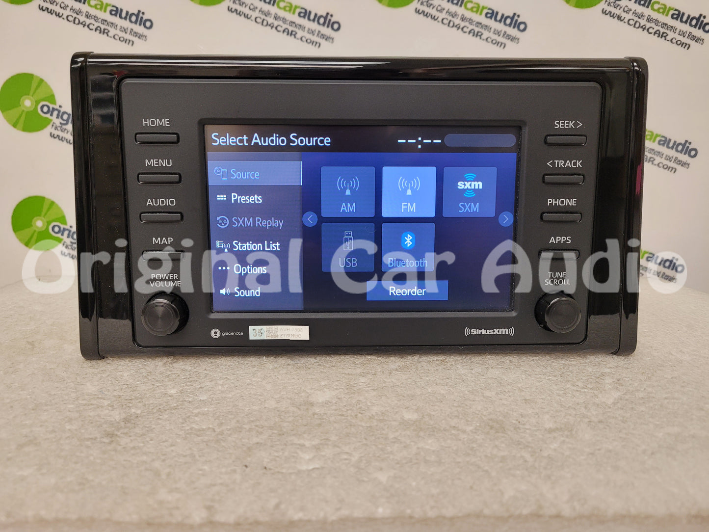 2019 - 2022 Toyota Rav4 OEM Navigation Touchscreen Display Gracenote Entune AM FM XM Radio