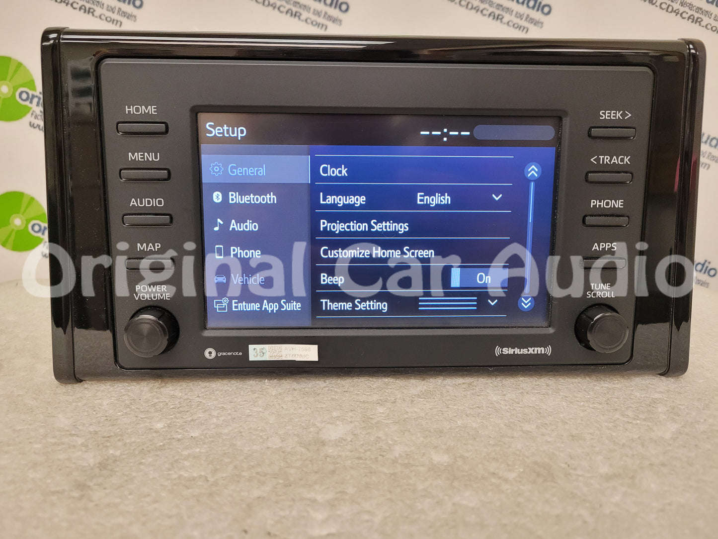 2019 - 2022 Toyota Rav4 OEM Navigation Touchscreen Display Gracenote Entune AM FM XM Radio