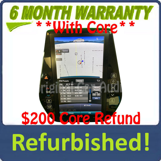 2017 - 2022 Toyota Prius OEM Navigation GPS Display Screen Receiver E7051