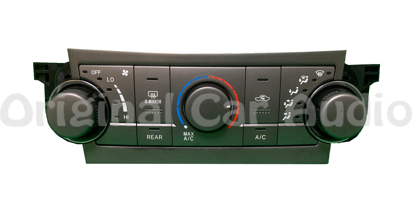 2008 - 2011 Toyota Highlander AC Heater Temperature Climate Control Panel