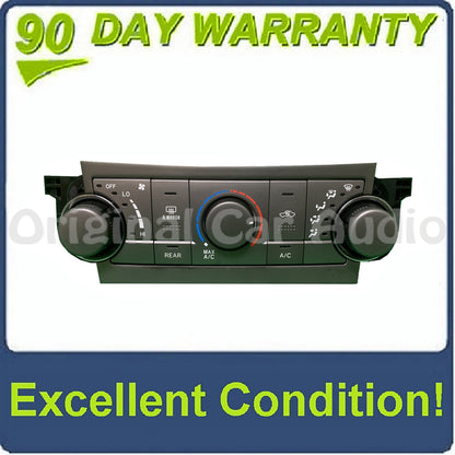 2008 - 2011 Toyota Highlander AC Heater Temperature Climate Control Panel