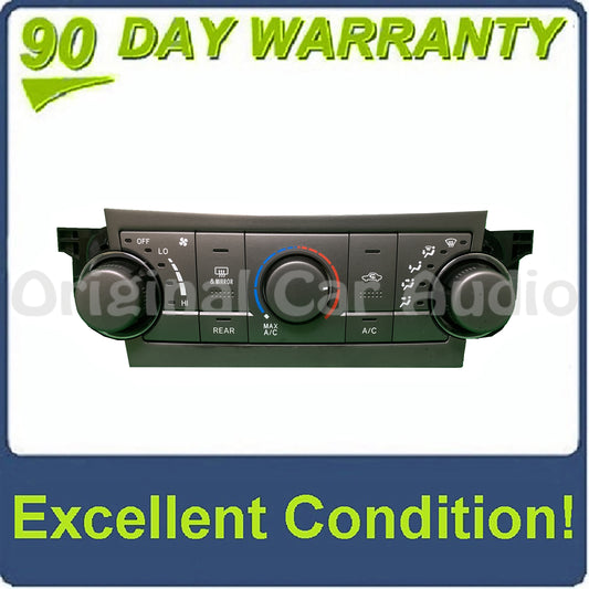 2008 - 2011 Toyota Highlander AC Heater Temperature Climate Control Panel