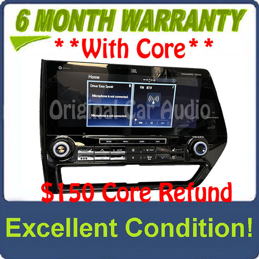2020 - 2024 Toyota Highlander OEM JBL 12.3" Media Touch Display Screen Only