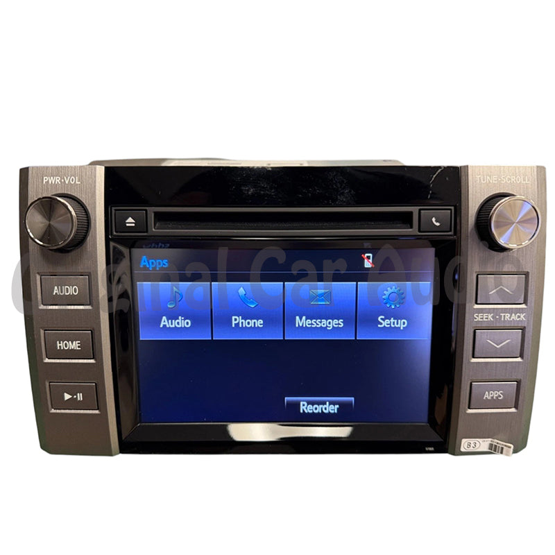 2013-2016 Toyota Tundra HD radio Receiver CD AM/FM XM Non JBL