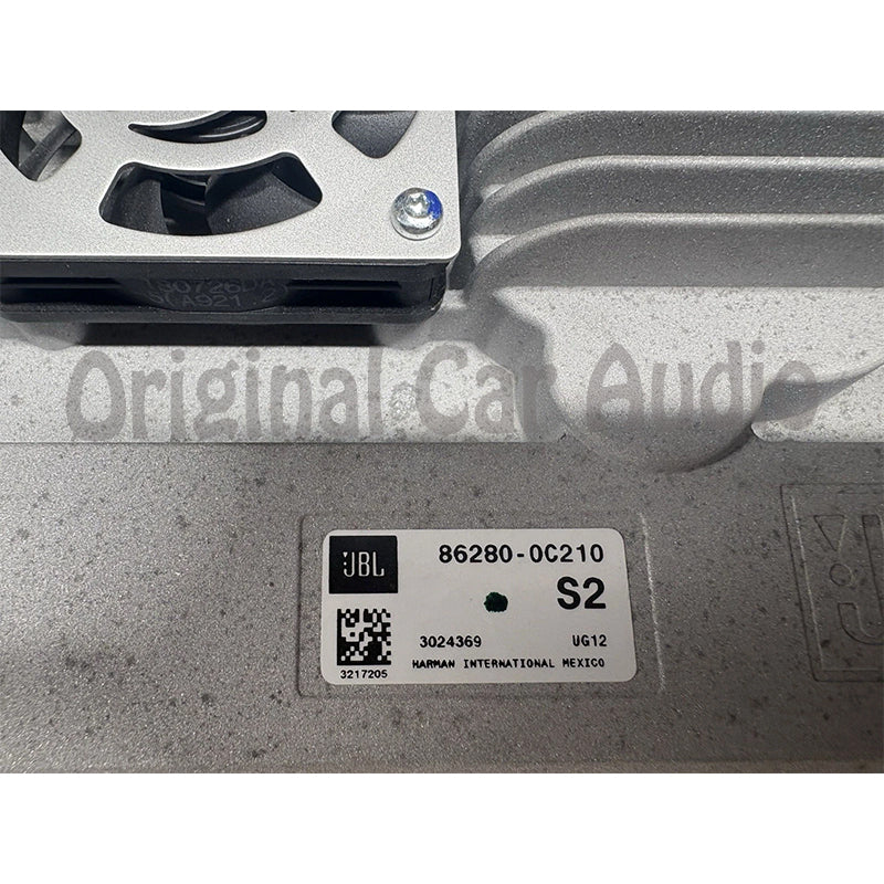 Toyota Land Cruiser J150 audio amplifier JBL 86280-60650