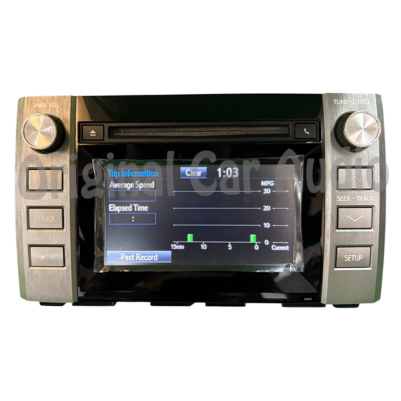 Refurbished 2017-2020 Toyota Tundra HD Radio Display Receiver AM/FM OEM 86140-0C180