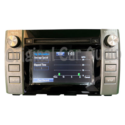 2017-2020 Toyota Tundra HD Radio Display Receiver AM/FM OEM 86140-0C180