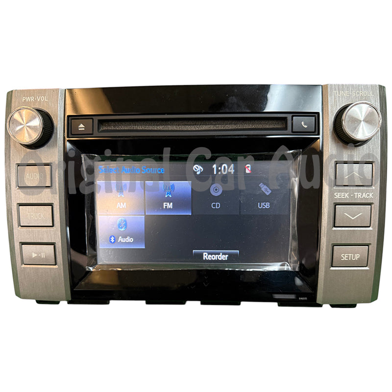 Refurbished 2017-2020 Toyota Tundra HD Radio Display Receiver AM/FM OEM 86140-0C180