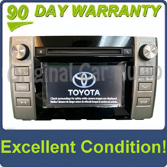 2017-2020 Toyota Tundra HD Radio Display Receiver AM/FM OEM 86140-0C180