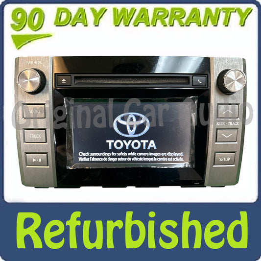 Refurbished 2017-2020 Toyota Tundra HD Radio Display Receiver AM/FM OEM 86140-0C180