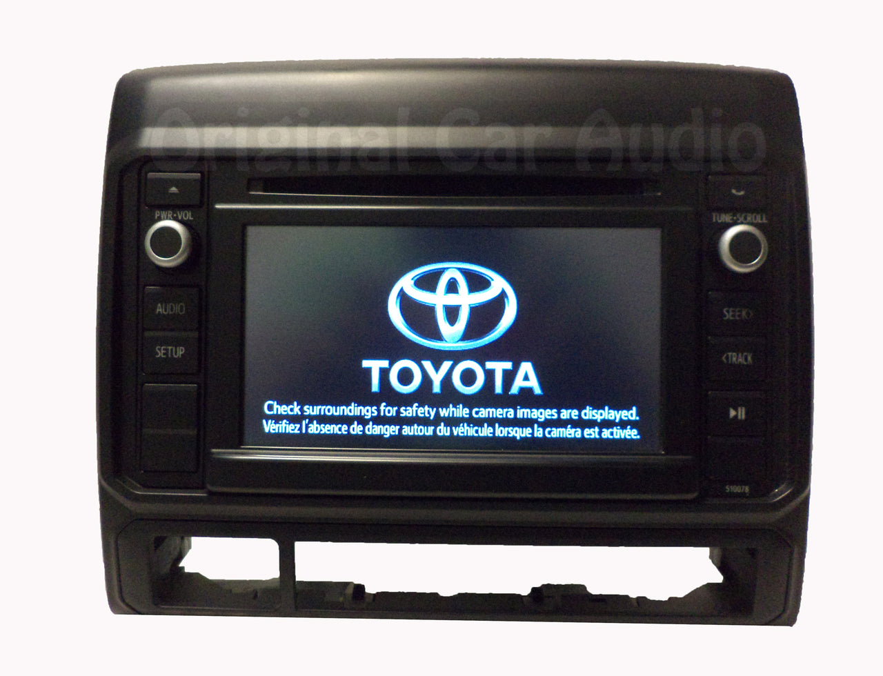 2014 - 2019 Toyota Tacoma OEM Factory AM FM Radio MP3 Bluetooth CD Player Receiver with Bezel