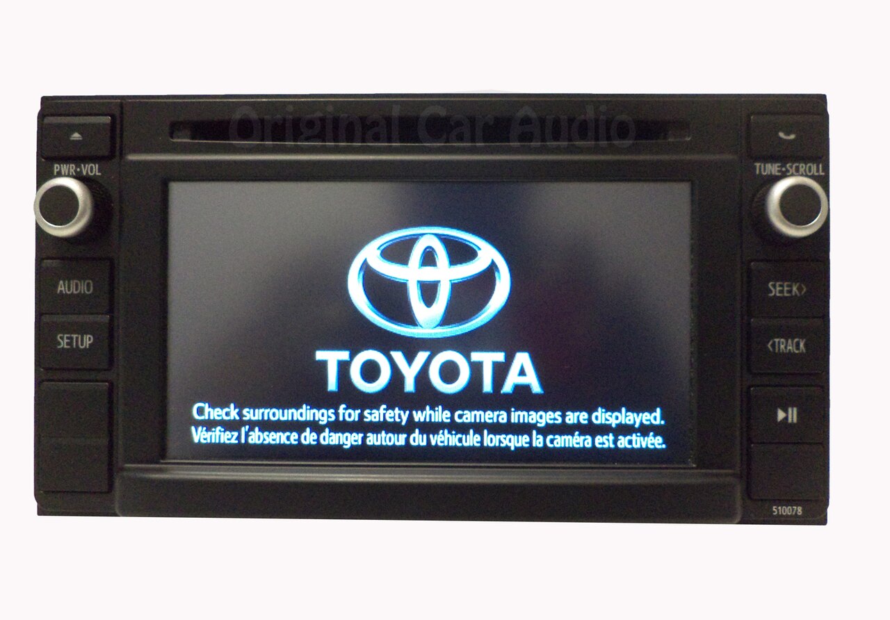Refurbished 2014 - 2019 Toyota Tacoma OEM SAT Radio MP3 Bluetooth CD Player 510078, 57089, 510100, 510403
