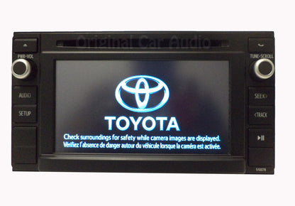 Refurbished 2014 - 2019 Toyota Tacoma OEM SAT Radio MP3 Bluetooth CD Player 510078, 57089, 510100, 510403