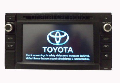 2014 - 2019 Toyota Tacoma OEM SAT Radio MP3 Bluetooth CD Player 510078, 57089, 510100, 510403