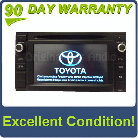 2014 - 2019 Toyota Tacoma OEM SAT Radio MP3 Bluetooth CD Player 510078, 57089, 510100, 510403