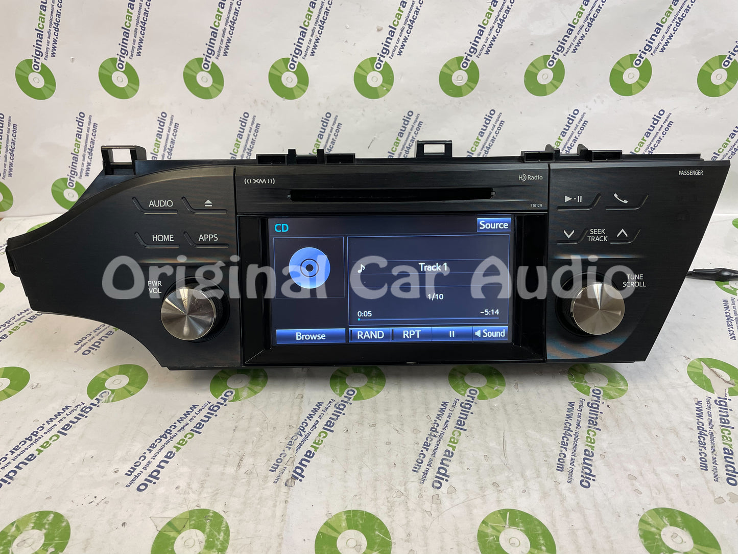 2016 - 2018 Toyota Avalon OEM AM FM XM HD Radio CD Player Touch Screen 510129