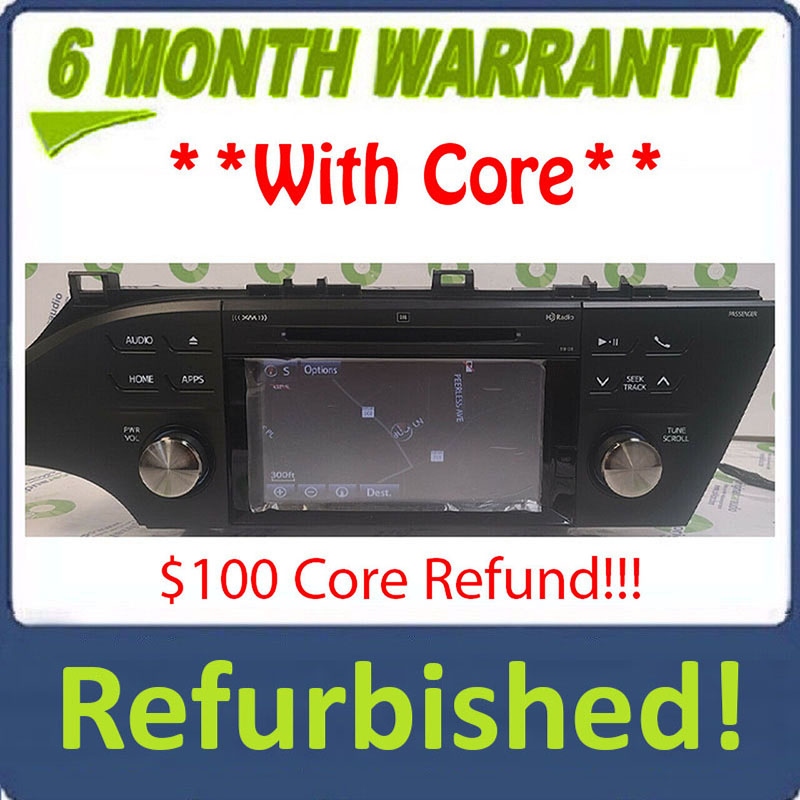 Refurbished 2013 - 2016 Toyota Avalon OEM JBL Navigation Touch Screen Radio Receiver 510131