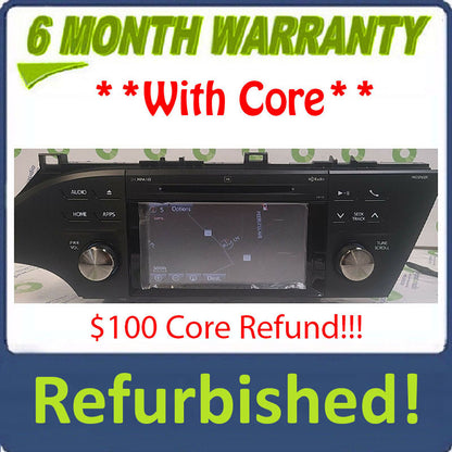 Refurbished 2013 - 2016 Toyota Avalon OEM JBL Navigation Touch Screen Radio Receiver 510131