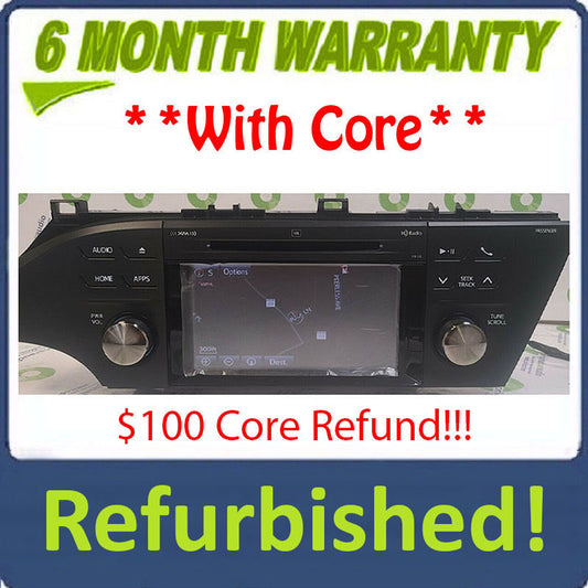 Refurbished 2013 - 2016 Toyota Avalon OEM JBL Navigation Touch Screen Radio Receiver 510131