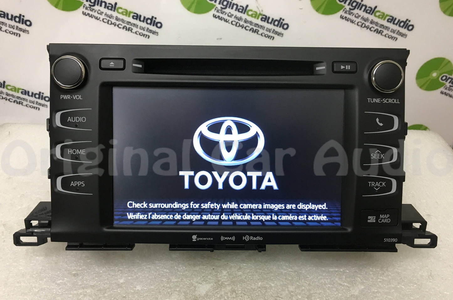 2014 - 2019 TOYOTA Highlander Gracenote Multi Media Navigation Entune APPS Touchscreen Radio