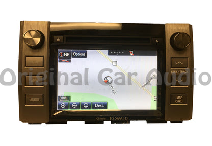 2014 2015 2016 2017 2018 2019 Toyota Tundra OEM Navigation Bluetooth MP3 CD XM HD Radio Receiver