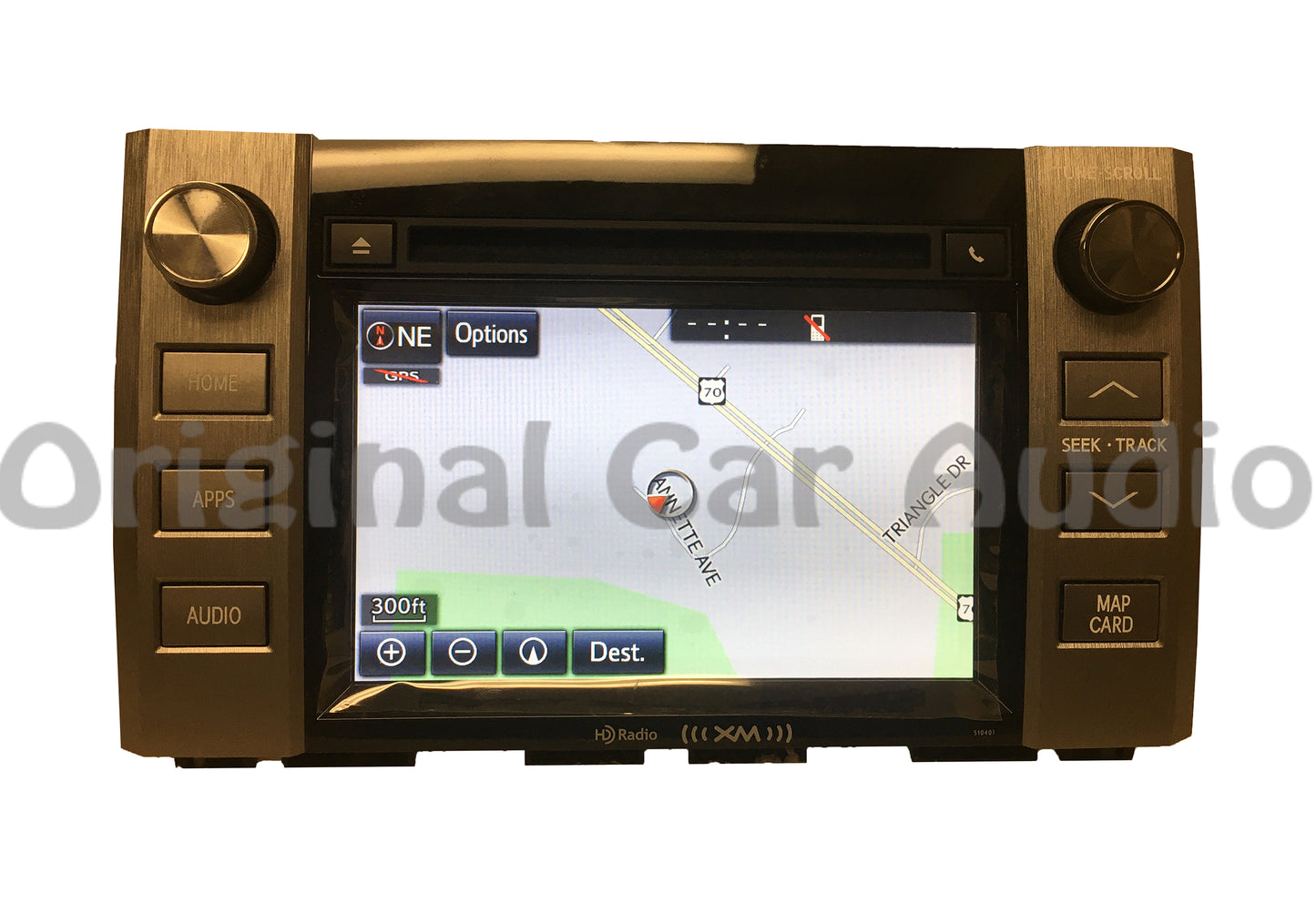 Refurbished 2014 2015 2016 2017 2018 2019 Toyota Tundra OEM Navigation Bluetooth MP3 CD XM HD Radio Receiver
